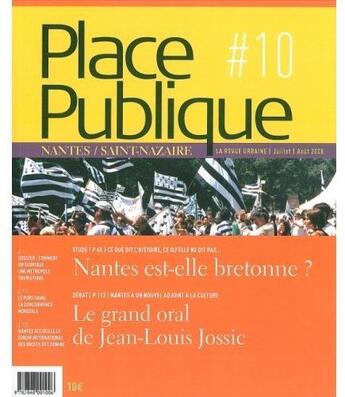 Couverture du livre « Place publique t.10 » de  aux éditions Joca Seria