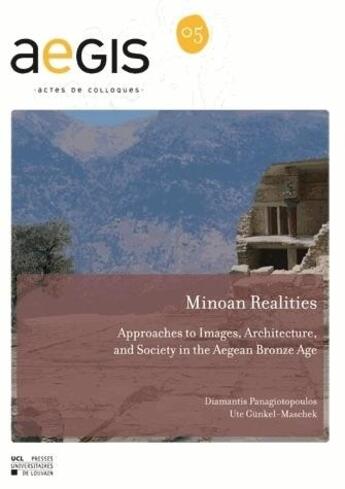 Couverture du livre « Aegis 5 Minoan Realities » de  aux éditions Pu De Louvain