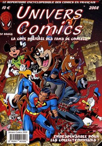 Couverture du livre « Univers comics (édition 2008) » de  aux éditions Univers Comics