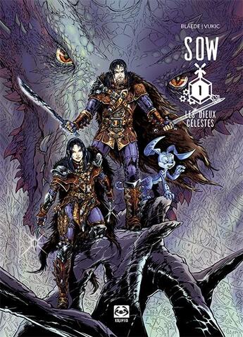 Couverture du livre « Seeds of wars : les dieux celestes » de Blaede et Vukic aux éditions Kalopsia