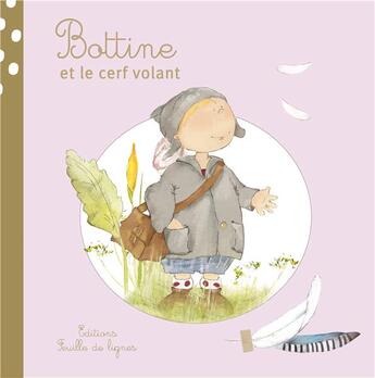 Couverture du livre « Bottine et le cerf-volant ; Bottine le lutin » de Maryse Grzanka et Emmanuelle Lepicard aux éditions Feuille De Lignes