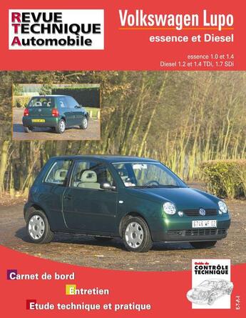 Couverture du livre « Arret tap n 390 vw lupo » de  aux éditions Etai