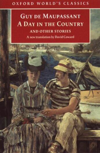 Couverture du livre « A Day in the Country and Other Stories » de Guy de Maupassant aux éditions Oup Oxford