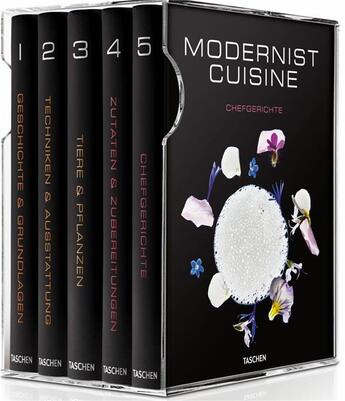 Couverture du livre « Modernist cuisine : the art and science of cooking » de Nathan Myhrvold et Chris Young et Maxime Bilet aux éditions The Cooking Lab