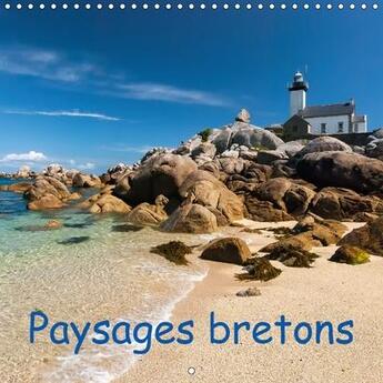 Couverture du livre « Paysages bretons calendrier mural 2018 300 300 mm square - la bretagne le long de la mer » de Hoffmann K aux éditions Calvendo