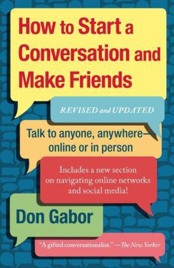 Couverture du livre « How To Start A Conversation And Make Friends » de Don Gabor aux éditions Touchstone