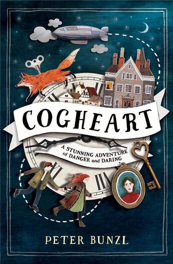 Couverture du livre « Cogheart » de Bunzl Peter aux éditions Usborne