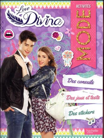 Couverture du livre « Love Divina ; activités mode » de  aux éditions Hachette Jeunesse