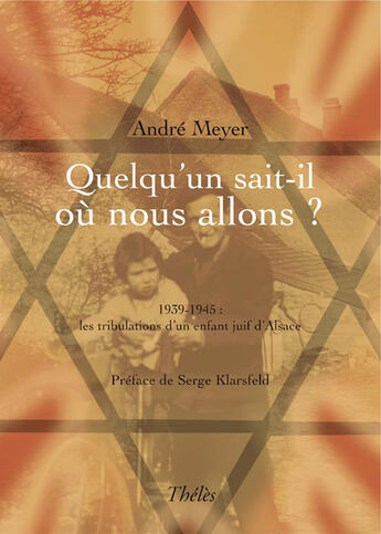 Couverture du livre « Quelqu'un sait il où nous allons » de Andre Meyer aux éditions Theles