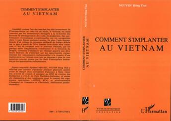 Couverture du livre « Comment s'implanter au vietnam » de  aux éditions L'harmattan