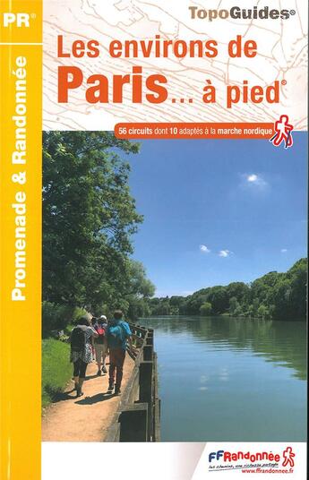 Couverture du livre « Les environs de Paris... à pied (8e édition) » de  aux éditions Ffrp