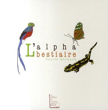 Couverture du livre « L'alphabestiaire » de Cecile Bernard aux éditions Mouton Cerise