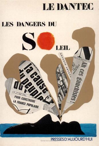 Couverture du livre « Les dangers du soleil » de Le Dantec J-P. aux éditions Gallimard