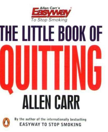 Couverture du livre « The Little Book Of Quitting » de Allen Carr aux éditions Adult Pbs