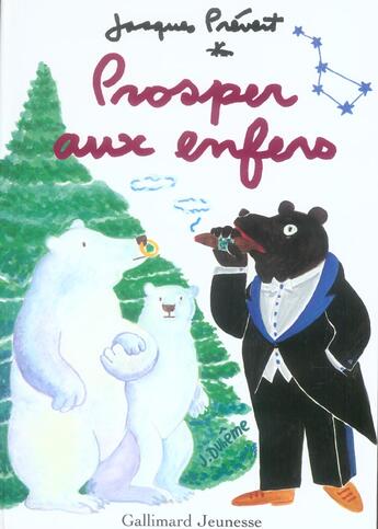 Couverture du livre « Prosper aux enfers » de Jacques Prevert aux éditions Gallimard-jeunesse