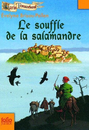 Couverture du livre « Garin Trousseboeuf Tome 4 : le souffle de la salamandre » de Evelyne Brisou-Pellen aux éditions Gallimard-jeunesse