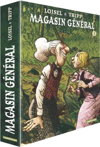 Couverture du livre « Coffret Vide Magasin General T 7 8 9. » de Loisel/Tripp aux éditions Casterman