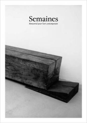 Couverture du livre « Semaines t.15 » de  aux éditions Analogues