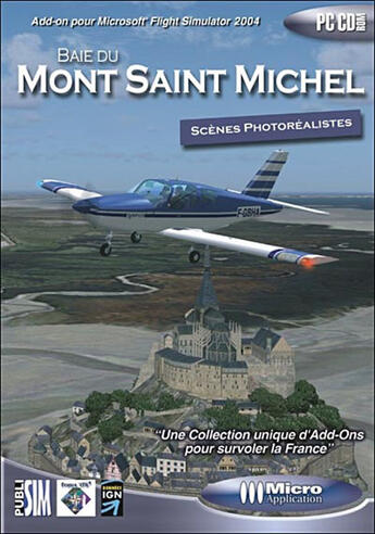 Couverture du livre « Add-on pour fs ; baie du mont st michel, scenes photorealistes » de  aux éditions Micro Application