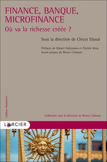 Couverture du livre « Finance, banque, microfinance : où va la richesse créée ? » de Collectif et Chicot Eboue aux éditions Larcier