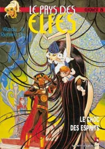 Couverture du livre « Elfquest - le pays des elfes Tome 26 : le choc des esprits » de Wendy Pini et Richard Pini aux éditions Vents D'ouest