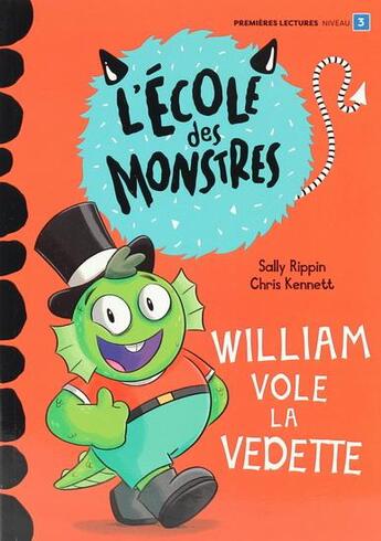 Couverture du livre « William vole la vedette » de Sally Rippin aux éditions Dominique Et Compagnie