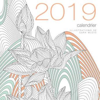 Couverture du livre « Calendrier mural jardin zen (édition 2019) » de  aux éditions White Star