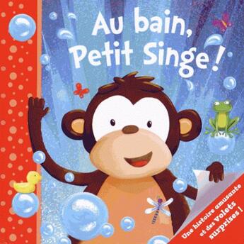 Couverture du livre « Au bain, petit singe ! » de  aux éditions L'imprevu