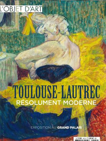 Couverture du livre « L'objet d'art hs n 142 toulouse lautrec - octobre 2019 » de  aux éditions L'objet D'art