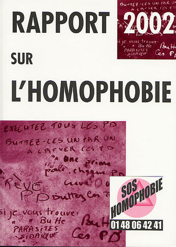 Couverture du livre « Rapport Sur L'Homophobie 2006 » de Sos Homophobie aux éditions Sos Homophobie