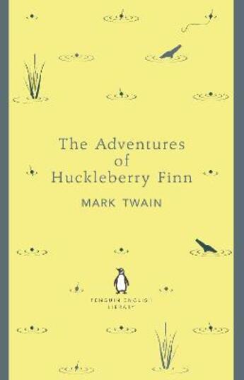 Couverture du livre « The adventures of huckleberry finn » de Mark Twain aux éditions Penguin