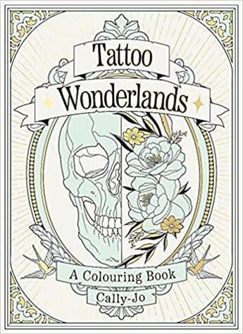 Couverture du livre « Tattoo wonderlands a colouring book » de  aux éditions Laurence King