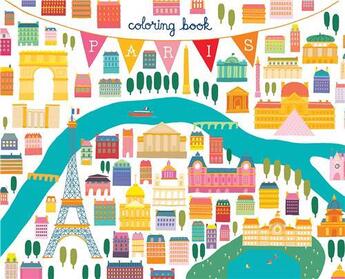 Couverture du livre « Min heo paris coloring book (mini edition) » de Heo Min aux éditions Ammo