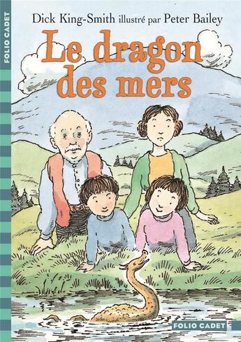 Couverture du livre « Le dragon des mers » de Dick King-Smith aux éditions Gallimard-jeunesse