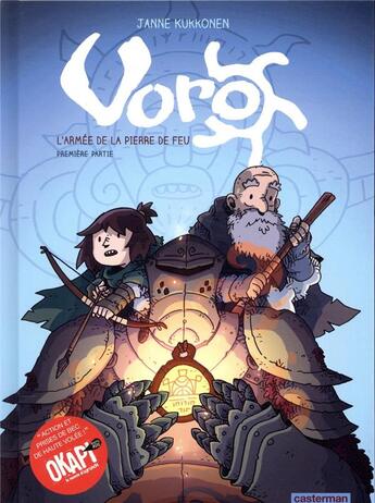 Couverture du livre « Voro - cycle 2 : l'armée de la Pierre de Feu Tome 1 » de Janne Kukkonen aux éditions Casterman