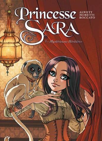 Couverture du livre « Princesse Sara t.3 ; mystérieuses héritières » de Nora Moretti et Audrey Alwett aux éditions Soleil