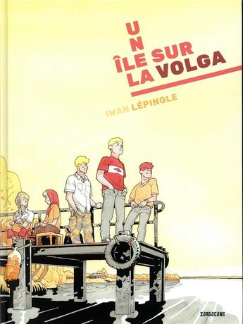 Couverture du livre « Une île sur la Volga » de Iwan Lepingle aux éditions Sarbacane