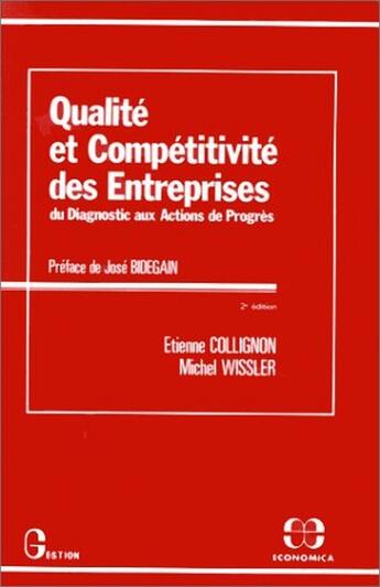 Couverture du livre « Qualite Et Competitivite » de E Collignon aux éditions Economica