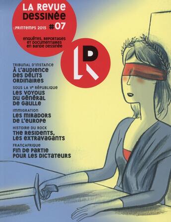 Couverture du livre « La revue dessinée N.7 » de La Revue Dessinee aux éditions La Revue Dessinee