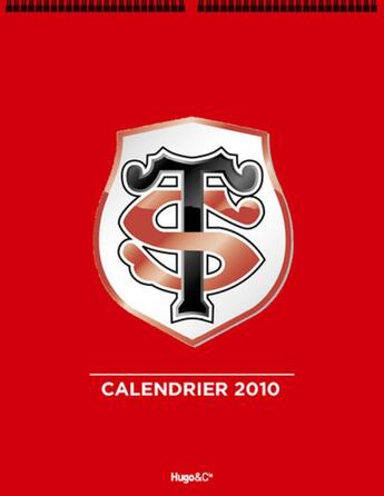 Couverture du livre « Calendrier mural stade toulousain 2010 » de Michel Birot aux éditions Hugo Sport