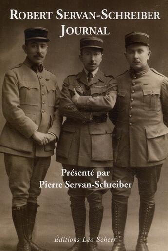 Couverture du livre « Journal (1880-1943) » de Robert Schreiber aux éditions Leo Scheer