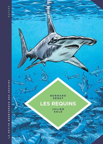 Couverture du livre « La petite bédéthèque des savoirs Tome 3 : les requins » de Bernard Seret et Julien Sole aux éditions Lombard