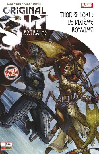 Couverture du livre « Oiriginal Sin extra Hors-Série n.1 : Thor & Loki : le dixième royaume » de Original Sin Extra aux éditions Panini Comics Mag