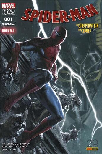 Couverture du livre « Spider-Man n.1 ; la conspiration des clones t.1 » de Spider-Man aux éditions Panini Comics Fascicules