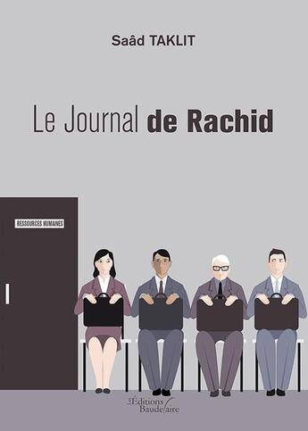 Couverture du livre « Le journal de Rachid » de Saad Taklit aux éditions Baudelaire