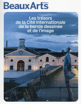 Couverture du livre « Les trésors de la Cité internationale de la bande dessinee et de l'image » de  aux éditions Beaux Arts Editions