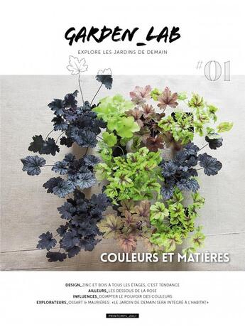 Couverture du livre « Garden_lab #1 » de  aux éditions La Fabrique De Jardin