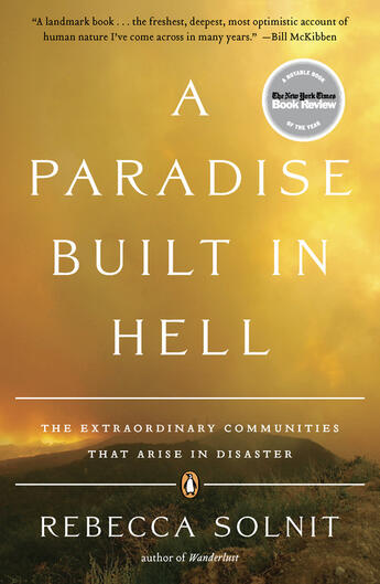 Couverture du livre « A Paradise Built in Hell » de Rebecca Solnit aux éditions Penguin Group Us