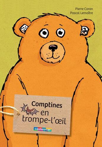 Couverture du livre « Comptines en trompe-l'oeil » de Pierre Coran aux éditions Casterman