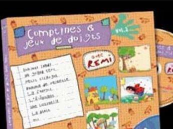 Couverture du livre « Comptines et jeux de doigts volume2 » de Remi Guichard aux éditions Formulette